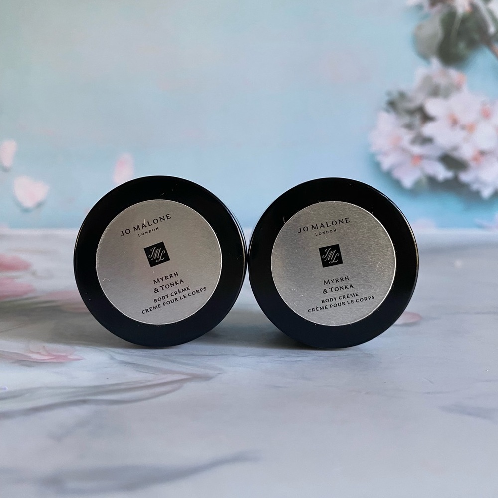 Jo Malone Black & Silver Myrrh & Tonka Body Creme Duo